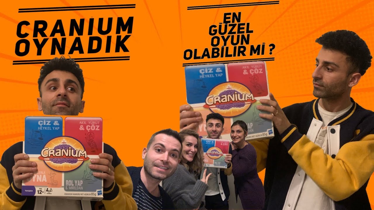 MONOPOLY'Yİ BİTİREN CRANIUM OYNADIK //O ARTIK EN İYİ MASA OYUNU 👀