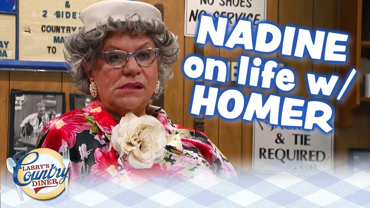 NADINE dishes on life with HOMER!