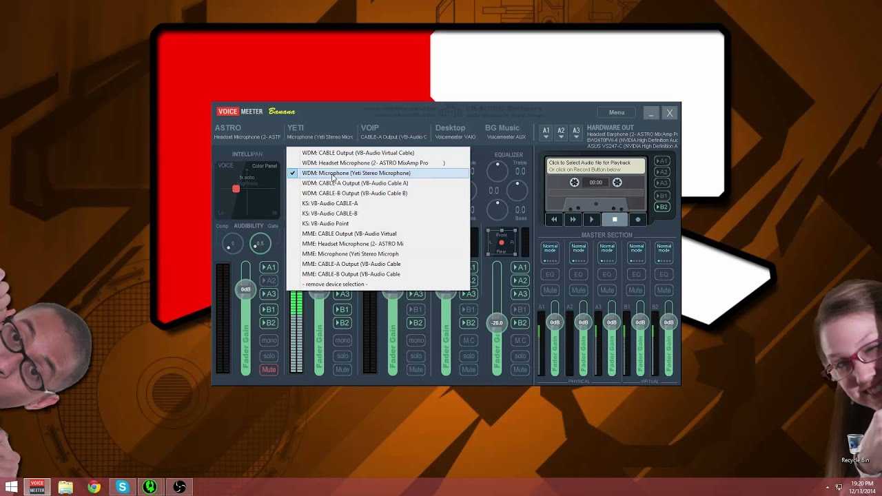 How to use VoiceMeeter to control your PC sounds