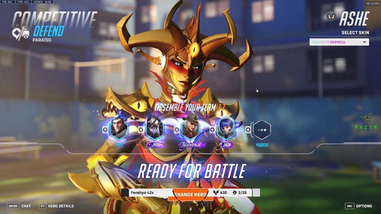 ASHE GOD! GALE ASHE OVERWATCH 2 SEASON 13 GAMEPLAY