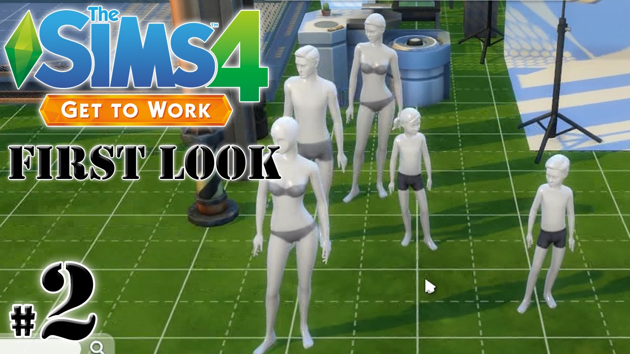First Look #34: The Sims 4: Witaj w Pracy - odc. 2 - 