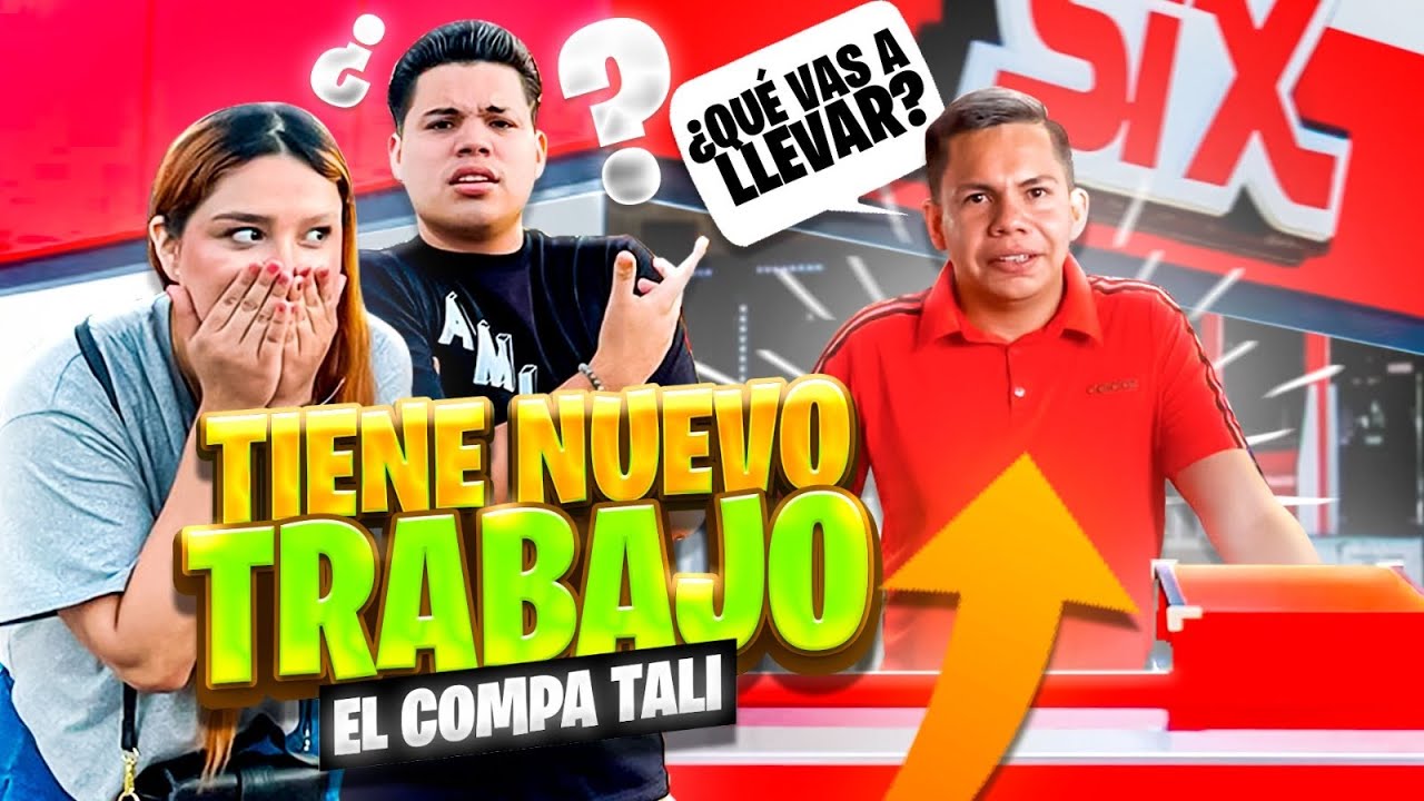 FUIMOS a BUSCAR AL COMPA TALI y lo ENCONTRAMOS en su NUEVO TRABAJO!!!
