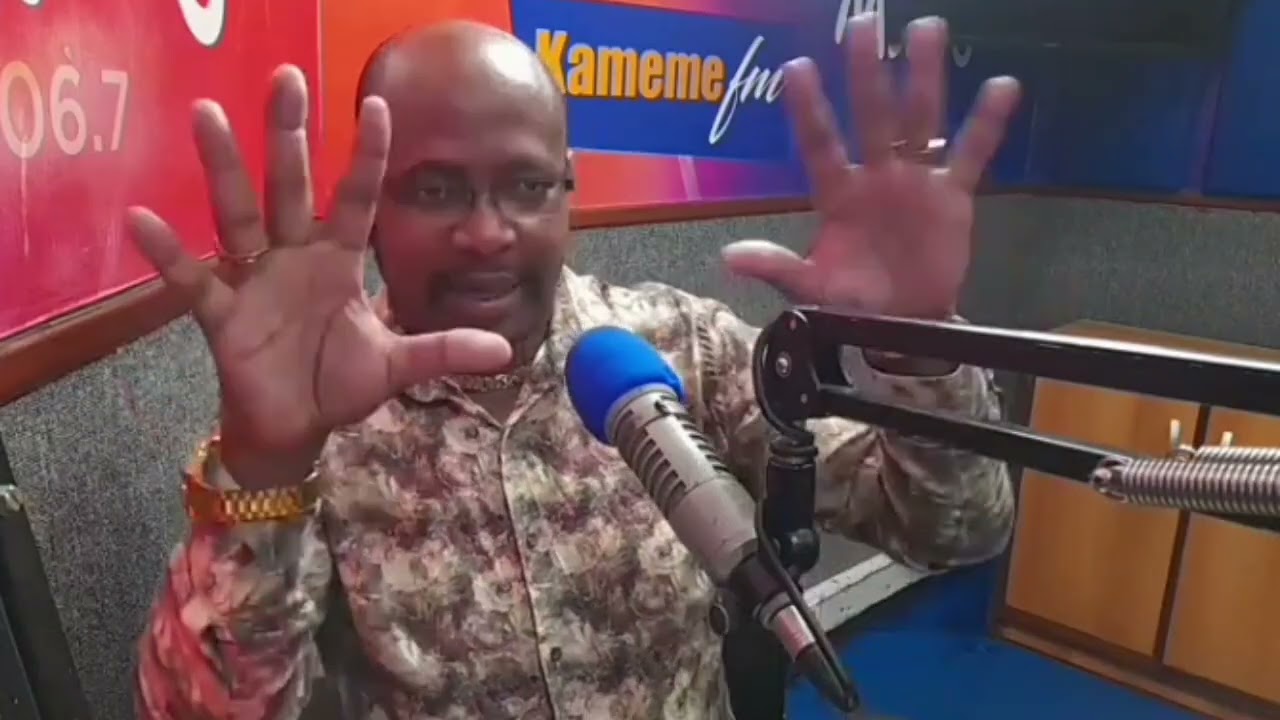 Magecha/Ark bishop JJ and baby top/Kameme FM radio. 