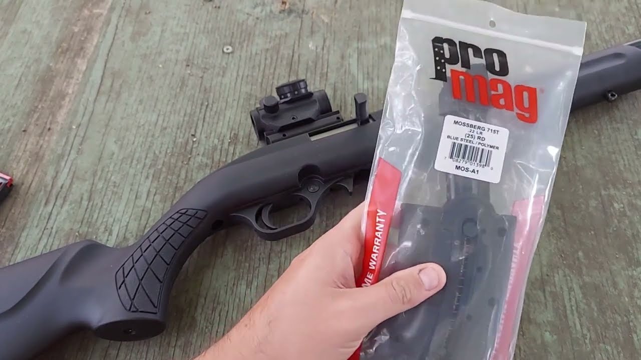 Promag 25rd 22lr Mag Part 2.. Does it Work? (Mossburg 702,715 & Rossi RS22)