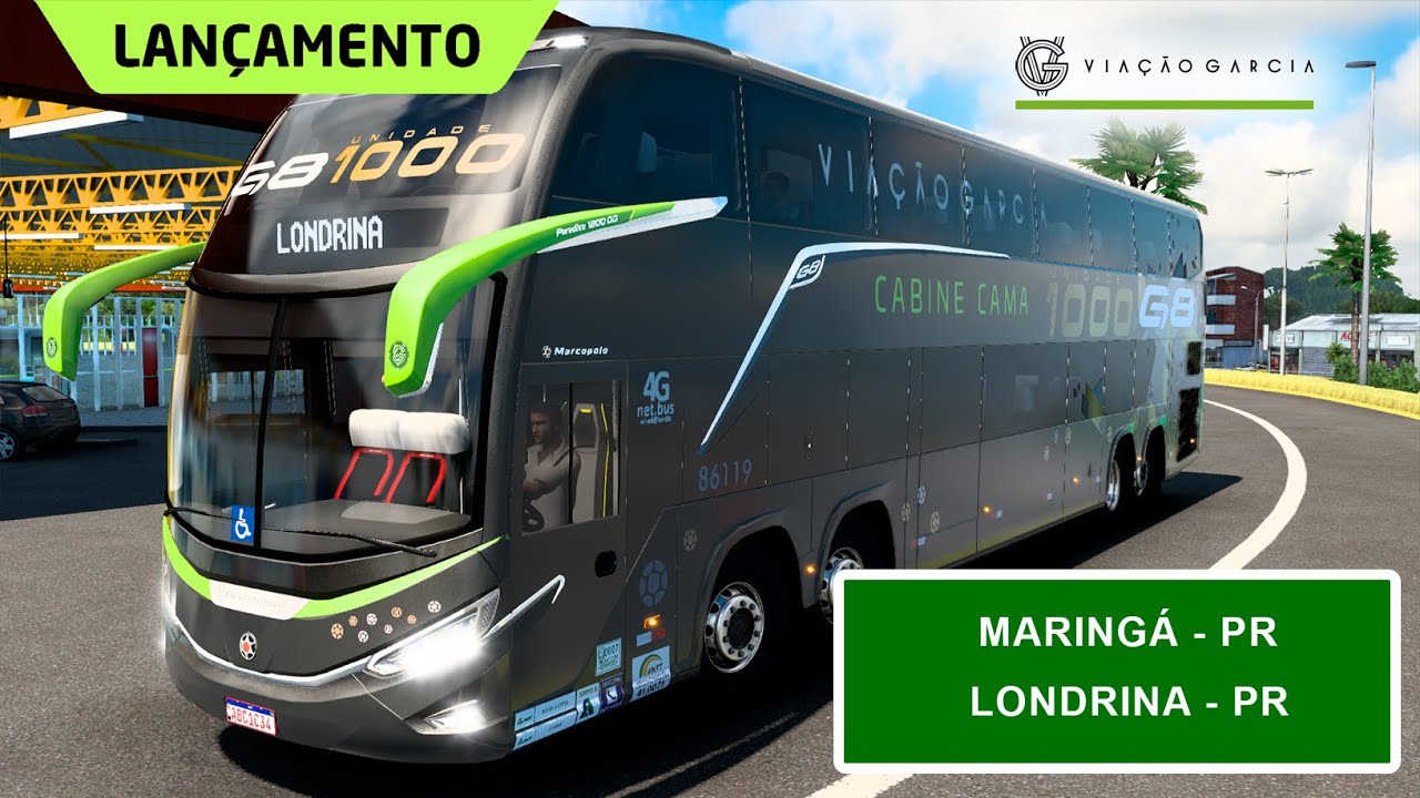 #0004 | Lançamento Pintura Viação Garcia Unidade 1.000