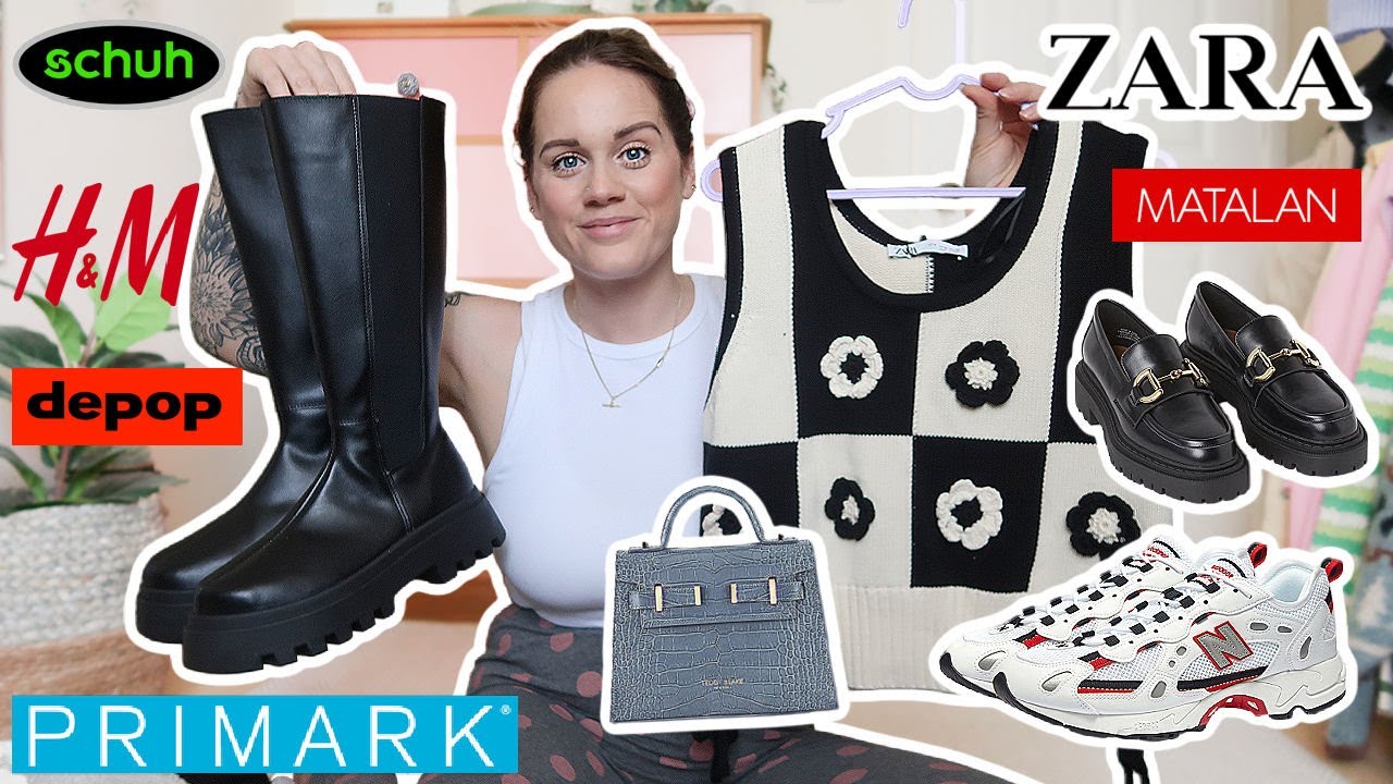 AUTUMN HAUL ZARA, H&M, MATALAN, DEPOP, PRIMARK