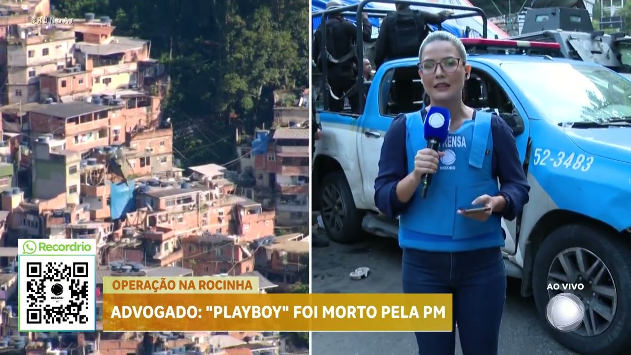 AGORA: OPERAÇÃO NA ROCINHA. 