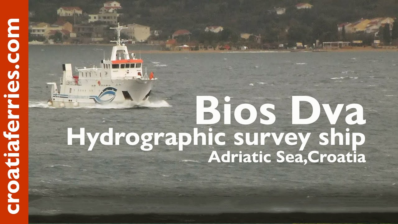 Bios Dva  - Hydrographic survey ship (The Institute of Oceanography and Fisheries, Split, Croatia)