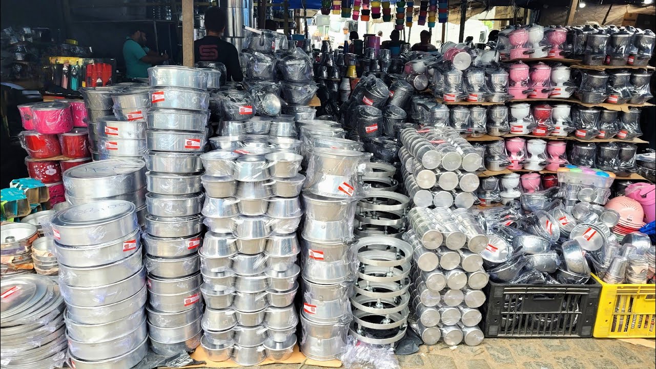 PANELAS DIRETO DO FABRICANTE NA FEIRA DO ALUMÍNIO E PLÁSTICO EM CARUARU-PE