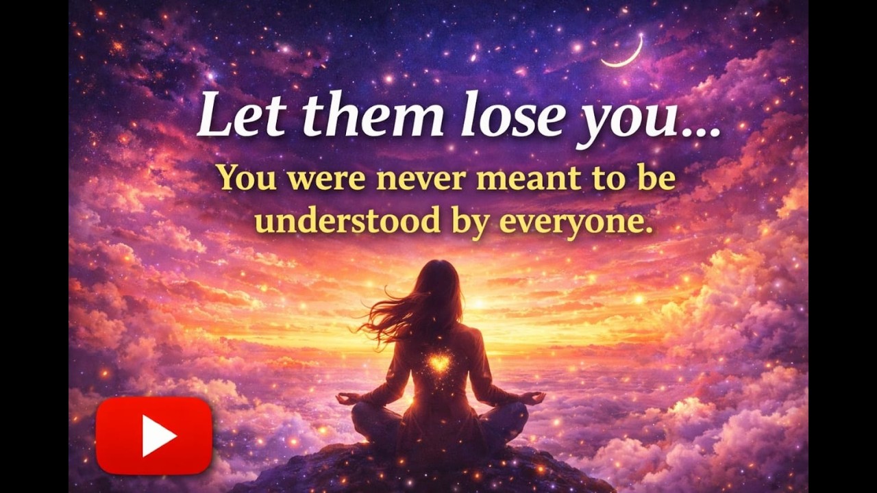 Let Them Lose You… You Were Never Meant to Be Understood by Everyone.