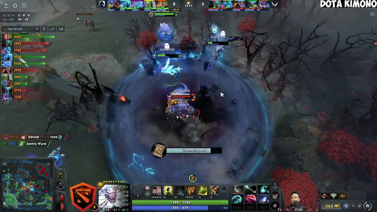🔥 7.40C - MICKE MONKEY KING : TEAM LIQUID VS XTREME GAMING BLAST SLAM VI DOTA 2 KDA 13 2 9 🔥
