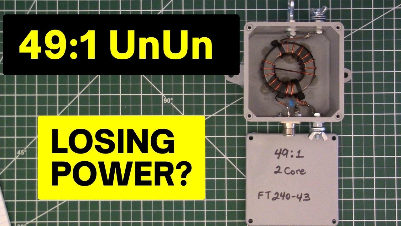 Maximize Your Signal: Understanding Efficiency of 49:1 UnUn for EFHW Antennas