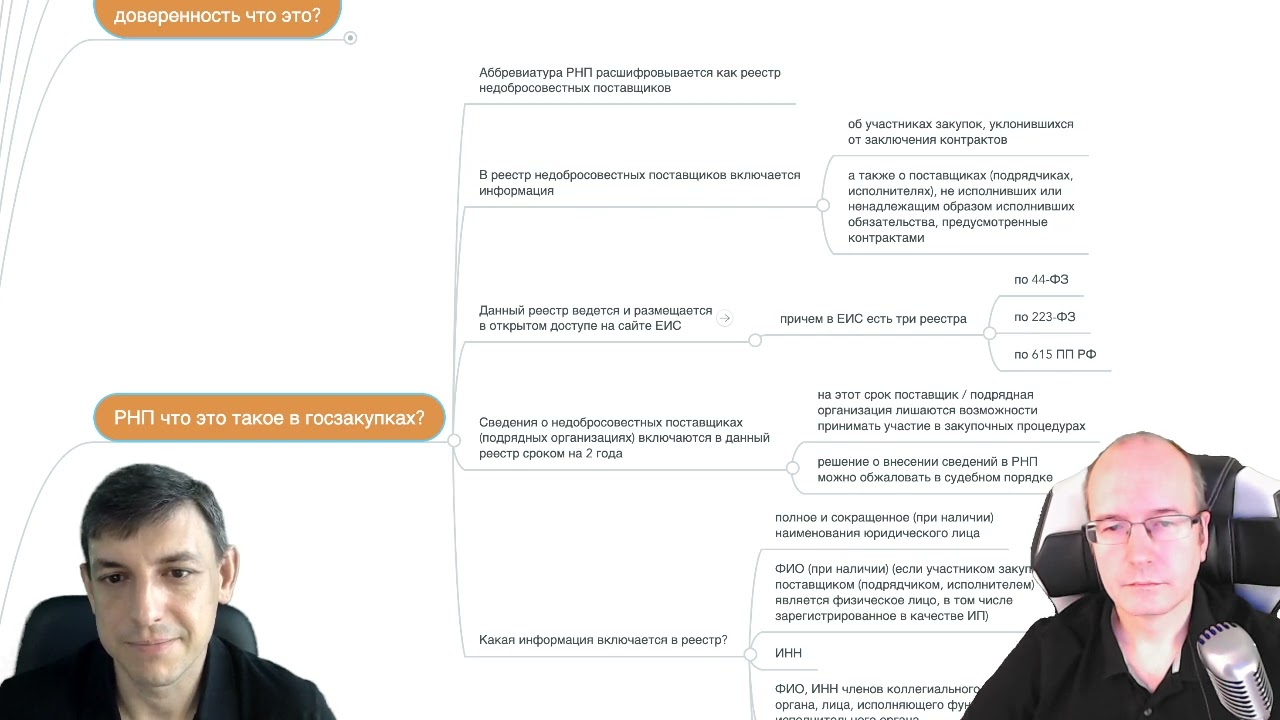 РНП что это такое в госзакупках?