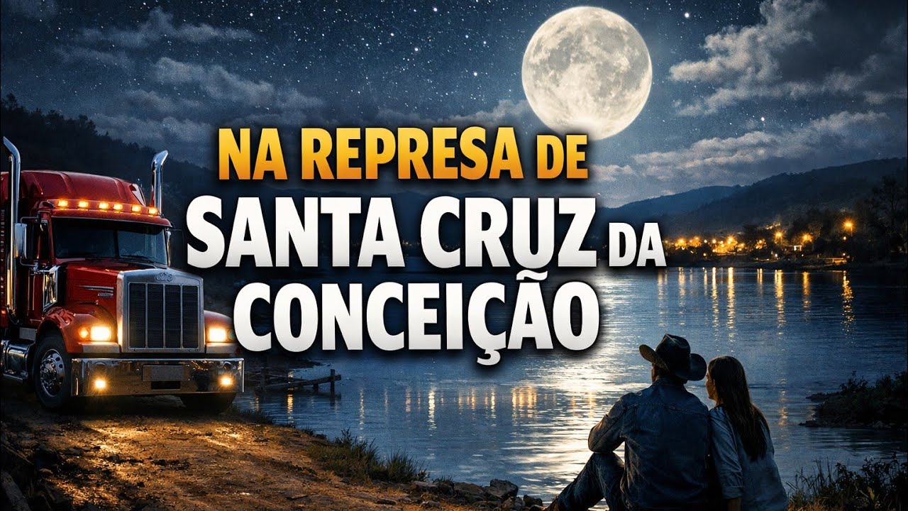 (HISTÓRIA DE CAMINHONEIRO) 🟢 NA REPRESA DE SANTA CRUZ DA CONCEIÇÃO 