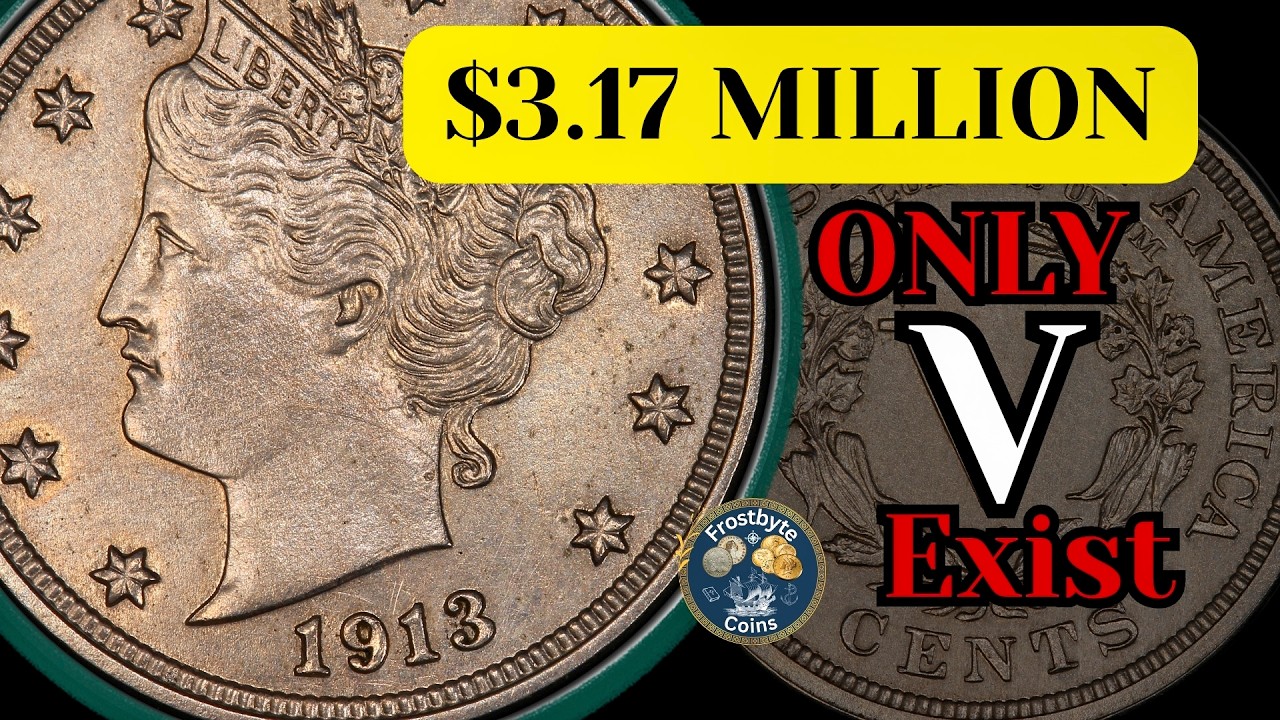 One of Five: The Rarest Nickel in History: $3.12 Million Dollar Coin