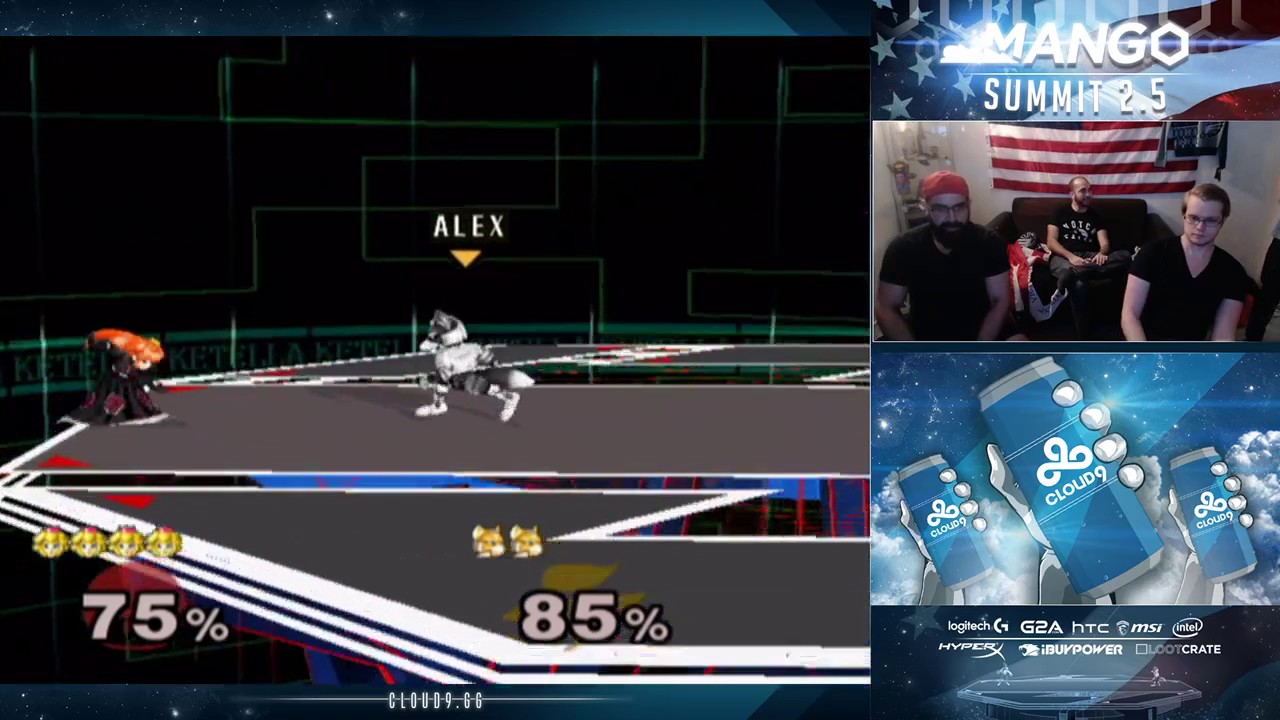 Summit 2.5 - Armada (Peach) vs. Alex19 (Fox) - (2) SSBM