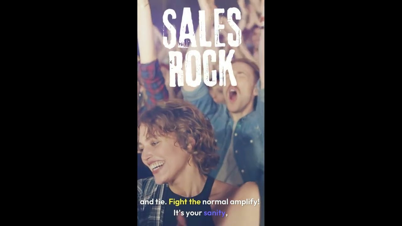 SalesRock - Rebel marketing music video