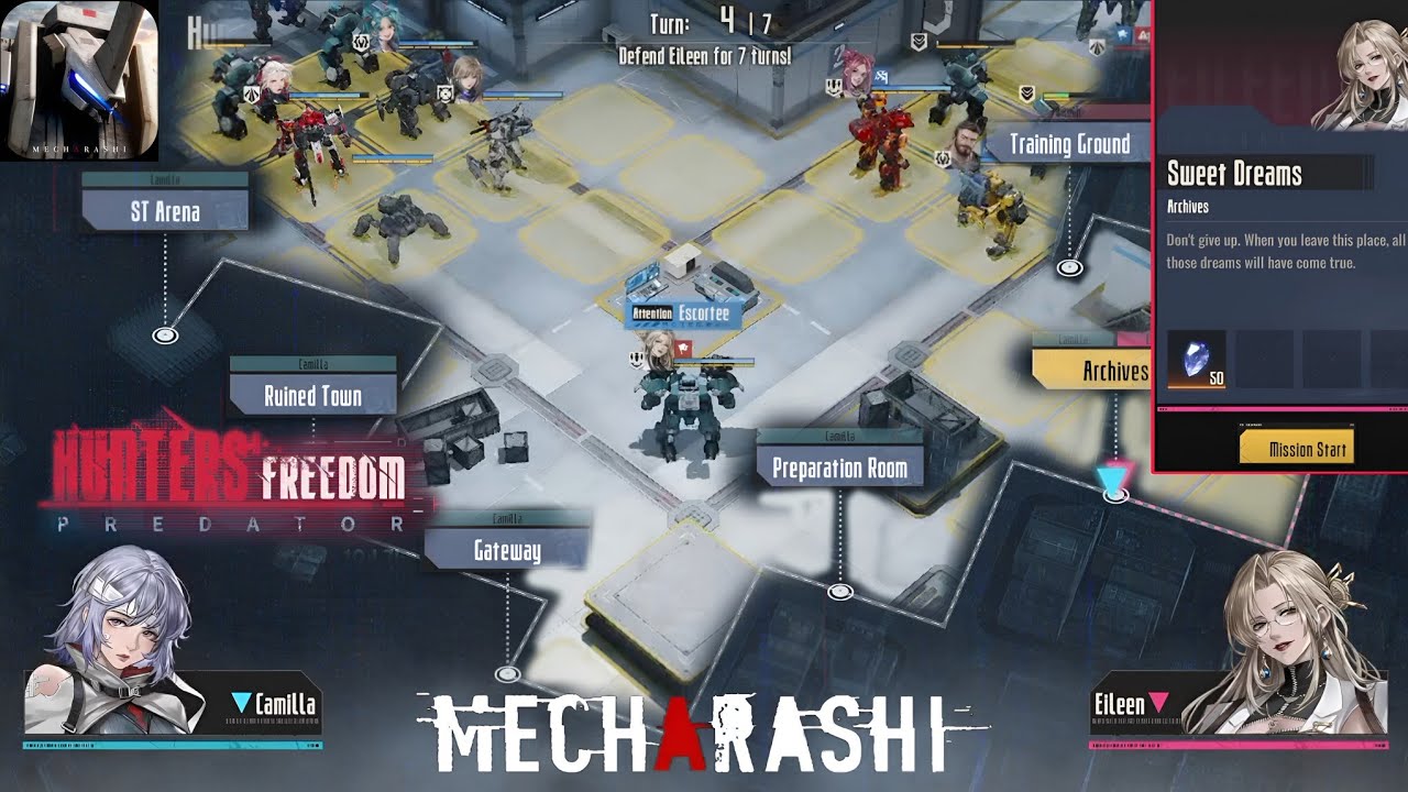 Mecharashi - Hunters Freedom - Archieves - Sweet Dreams Guide