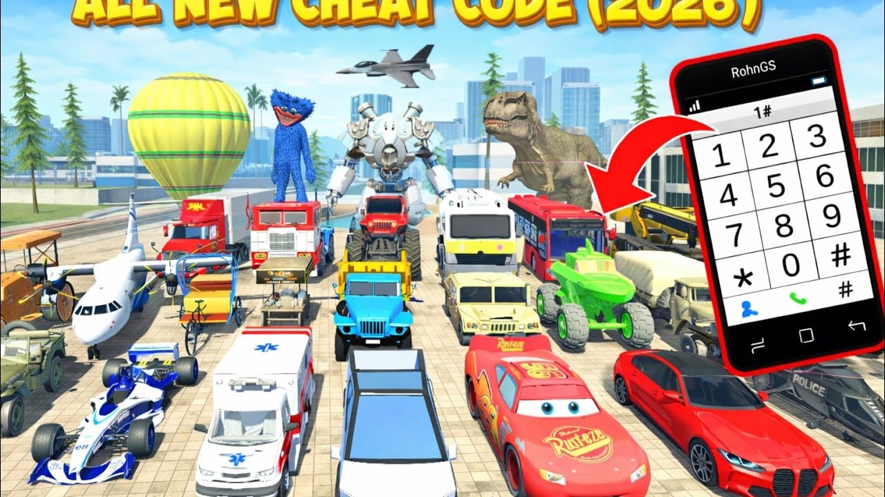 Indian Bikes Driving 3D All Secret Cheat Codes 2026 | New Update