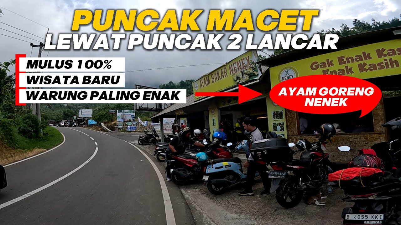 PUNCAK Macet Lewat Puncak 2 Lancar Jalan Pulang Paling Cepet