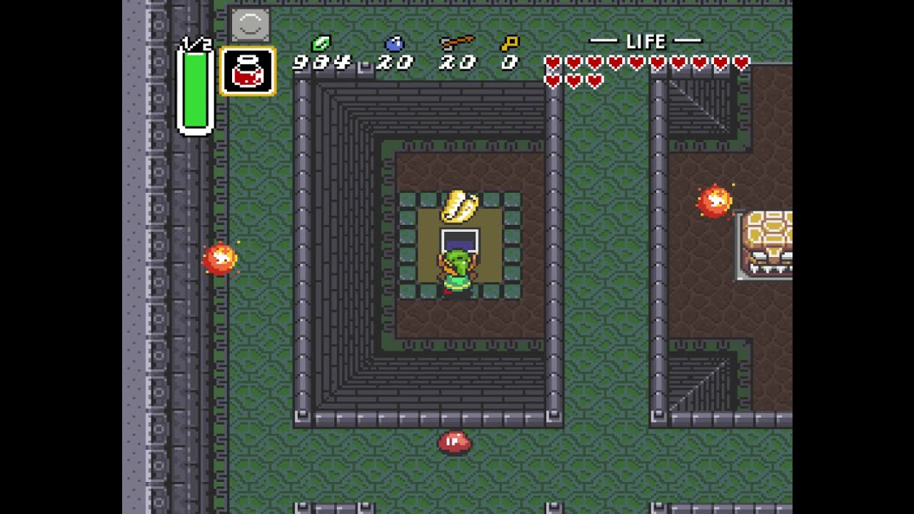 LEGEND OF ZELDA A LINK TO THE PAST | DARK WORLD DUNGEON 4 | SNES | NINTENDO