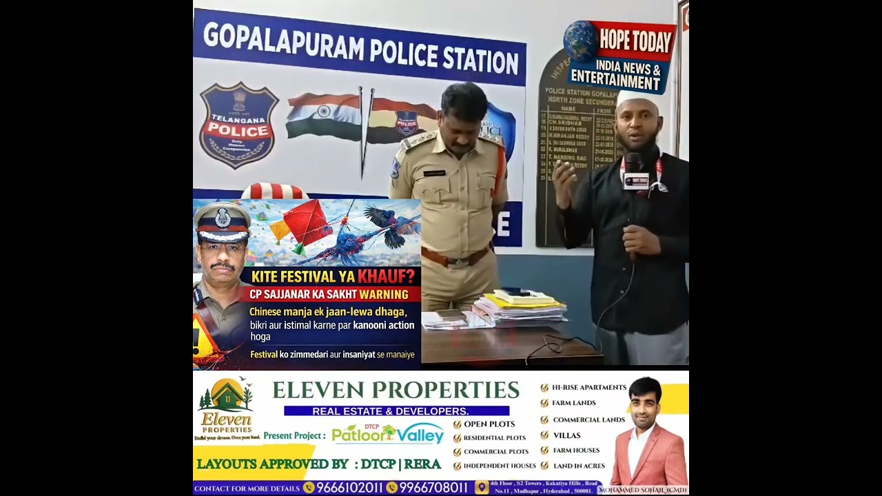 Awareness on chinese manja by gopalapuram sho