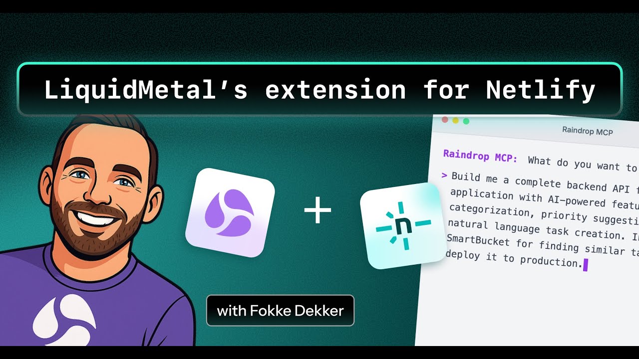 LiquidMetal's extension for Netlify