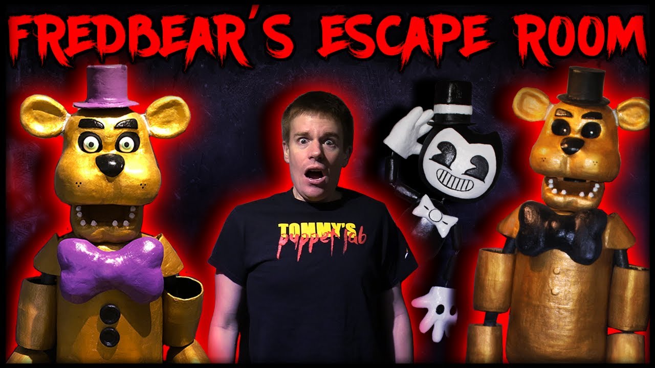 FREDBEAR'S NIGHTMARE ESCAPE ROOM! (Halloween Special)