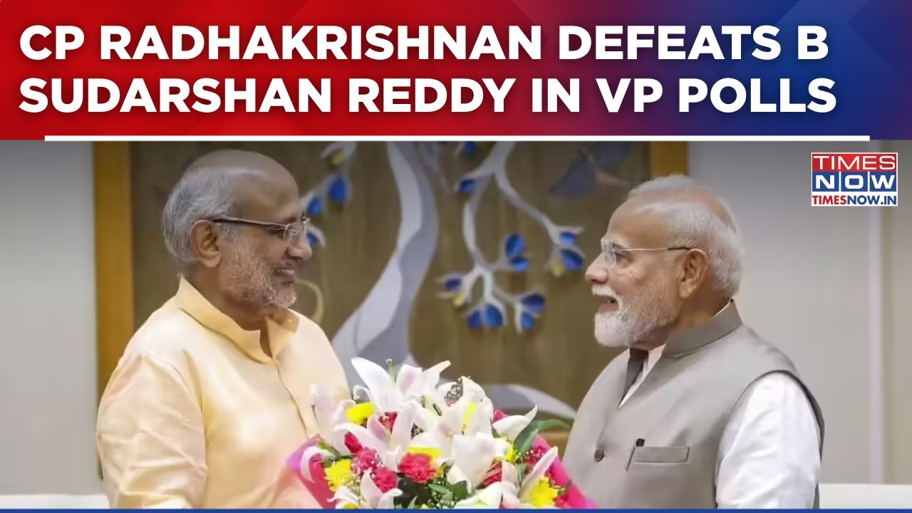 CP Radhakrishnan Elected India&rsquo;s New Vice President With 452 Votes In His Favour | English News