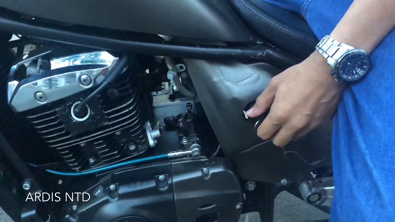 Suzuki thunder 125 jadi 2 silinder suaranya lo keren bro