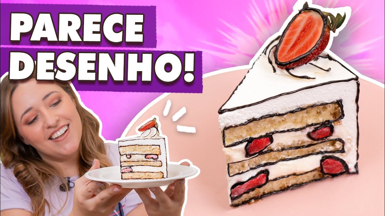 CARTOON CAKE - NOVA TREND MUNDIAL!! | Tábata Romero