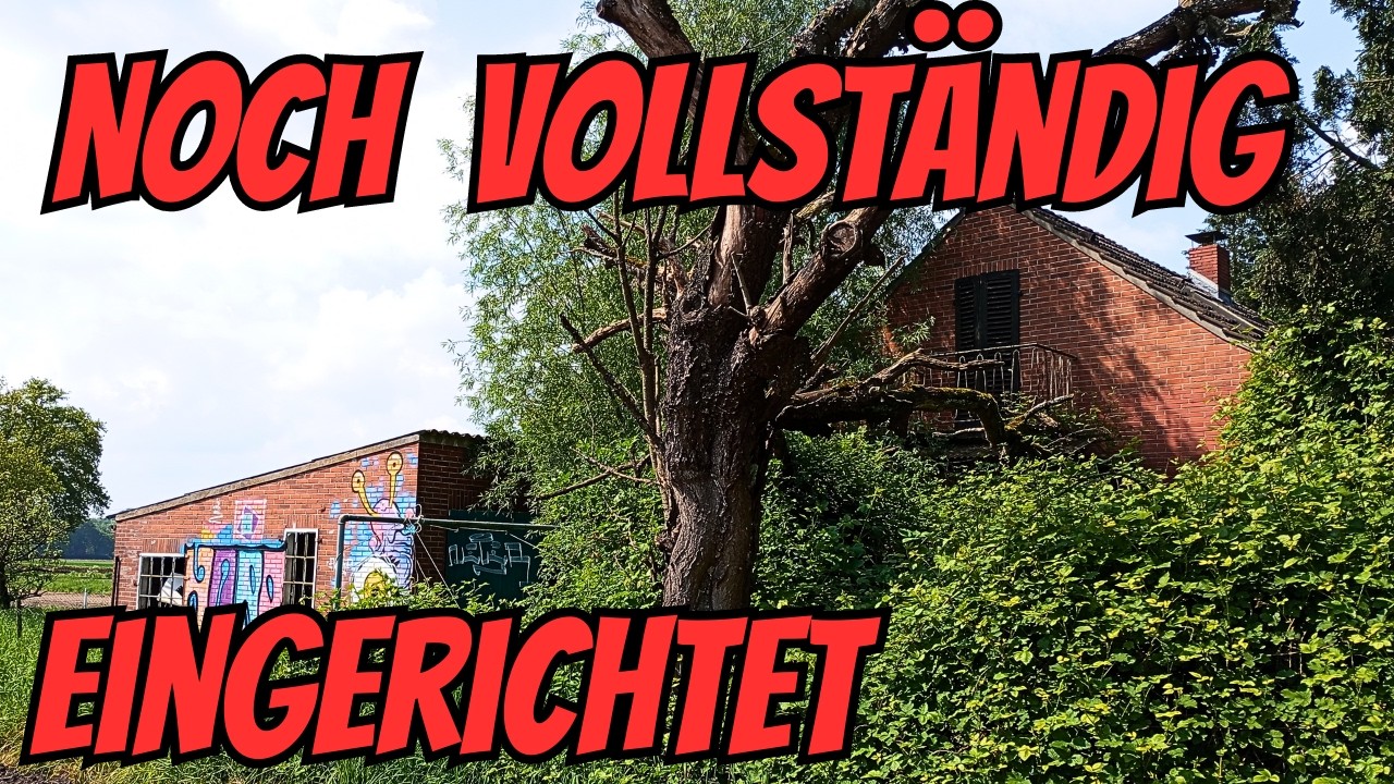 Geisterhaus der 1.001 Erinnerungen - Lost Places - Niederrhein - NRW Ruhrgebiet - Halloween Grusel