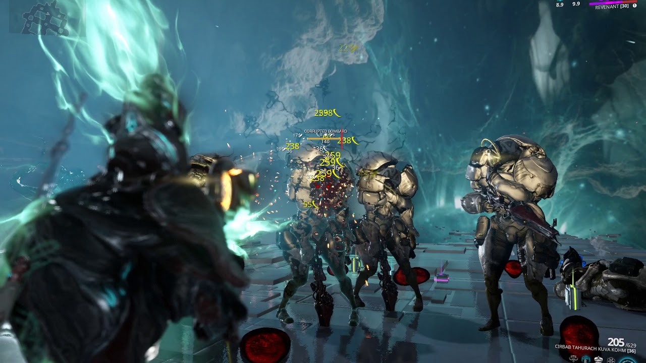 Warframe RRR Shotgun Testing with Phage