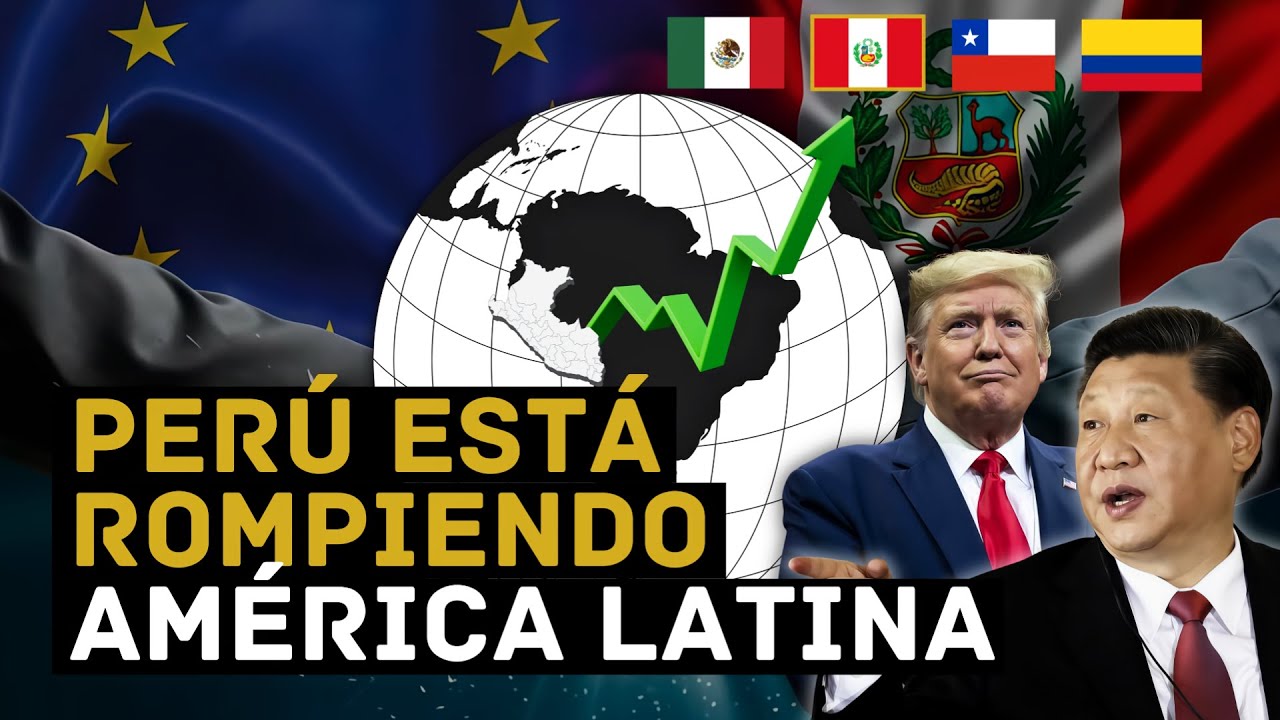 ¡NO ES NORMAL! Perú YA duplica y triplica el crecimiento EXPORTADOR de sus vecinos