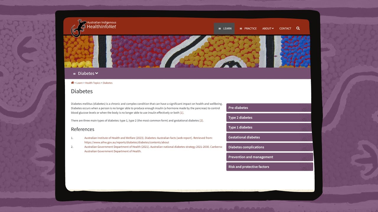 Take a Tour of our Diabetes Portal