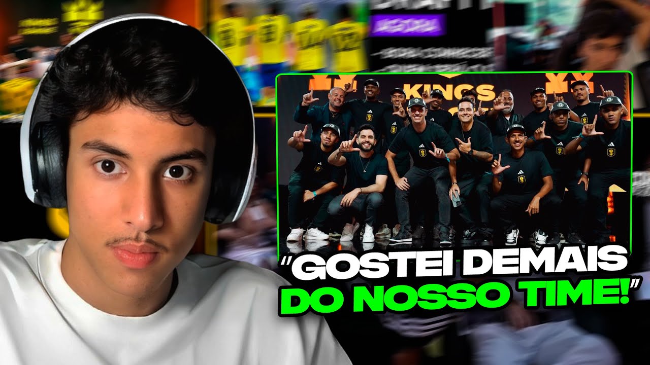 RENATO REAGE: DRAFT DA KINGS LEAGUE BRASIL!!!!