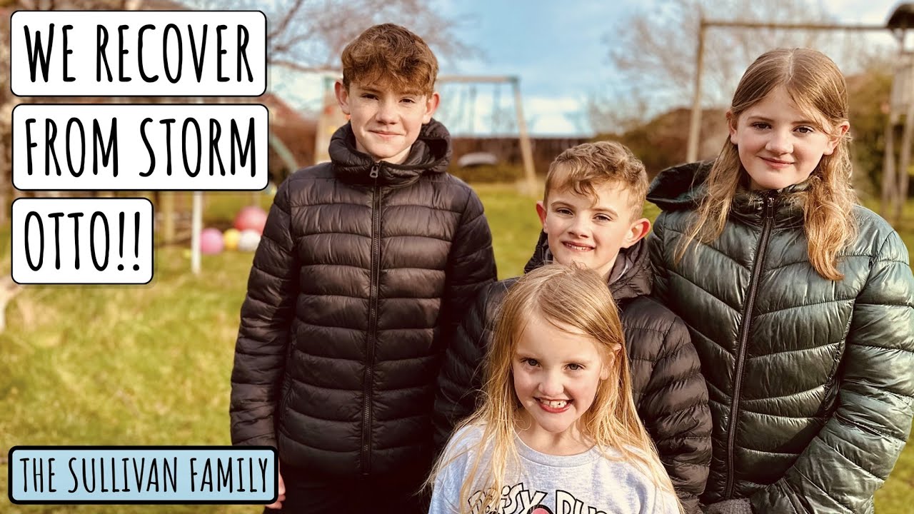 WE RECOVER FROM STORM OTTO!! | SATURDAY VIBES | The Sullivan Family