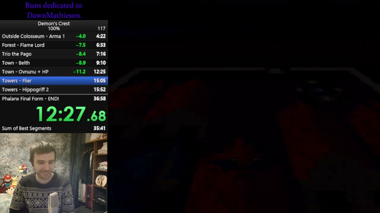 Demon's Crest 100% Speedrun - 