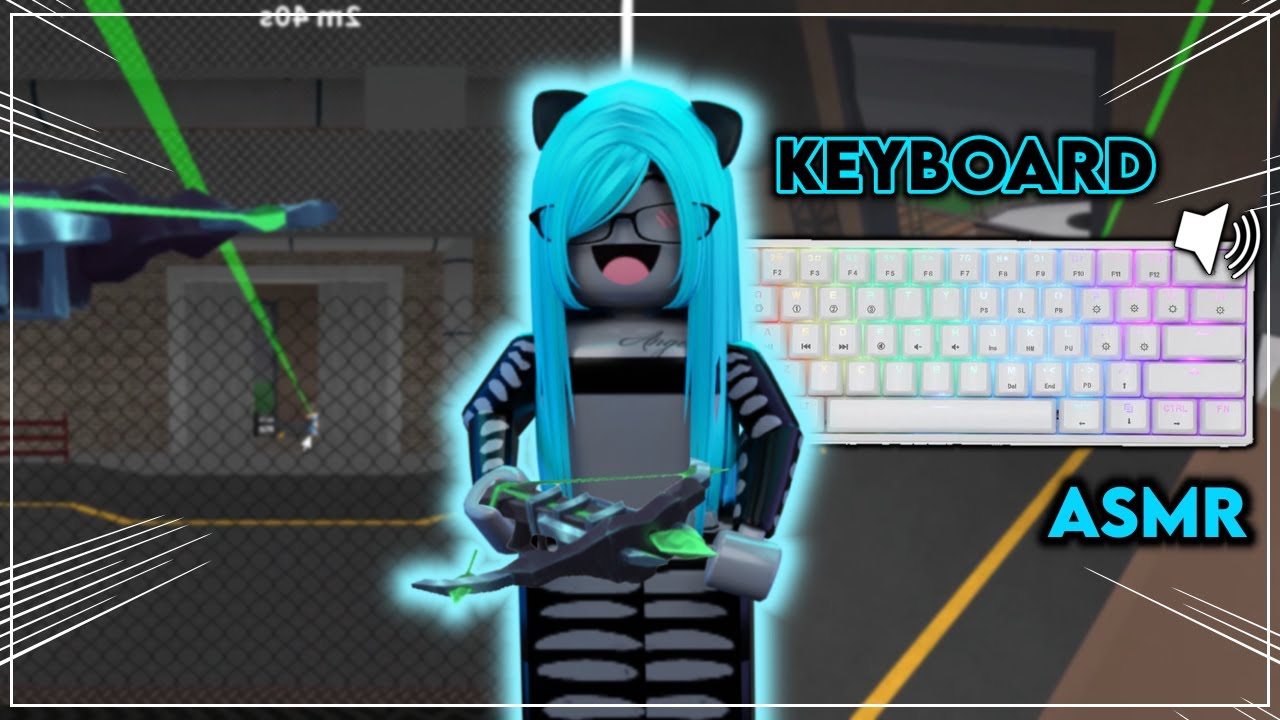 BEATING TOXIC PLAYER *TRICKSHOTS* + KEYBOARD ASMR (MM2)