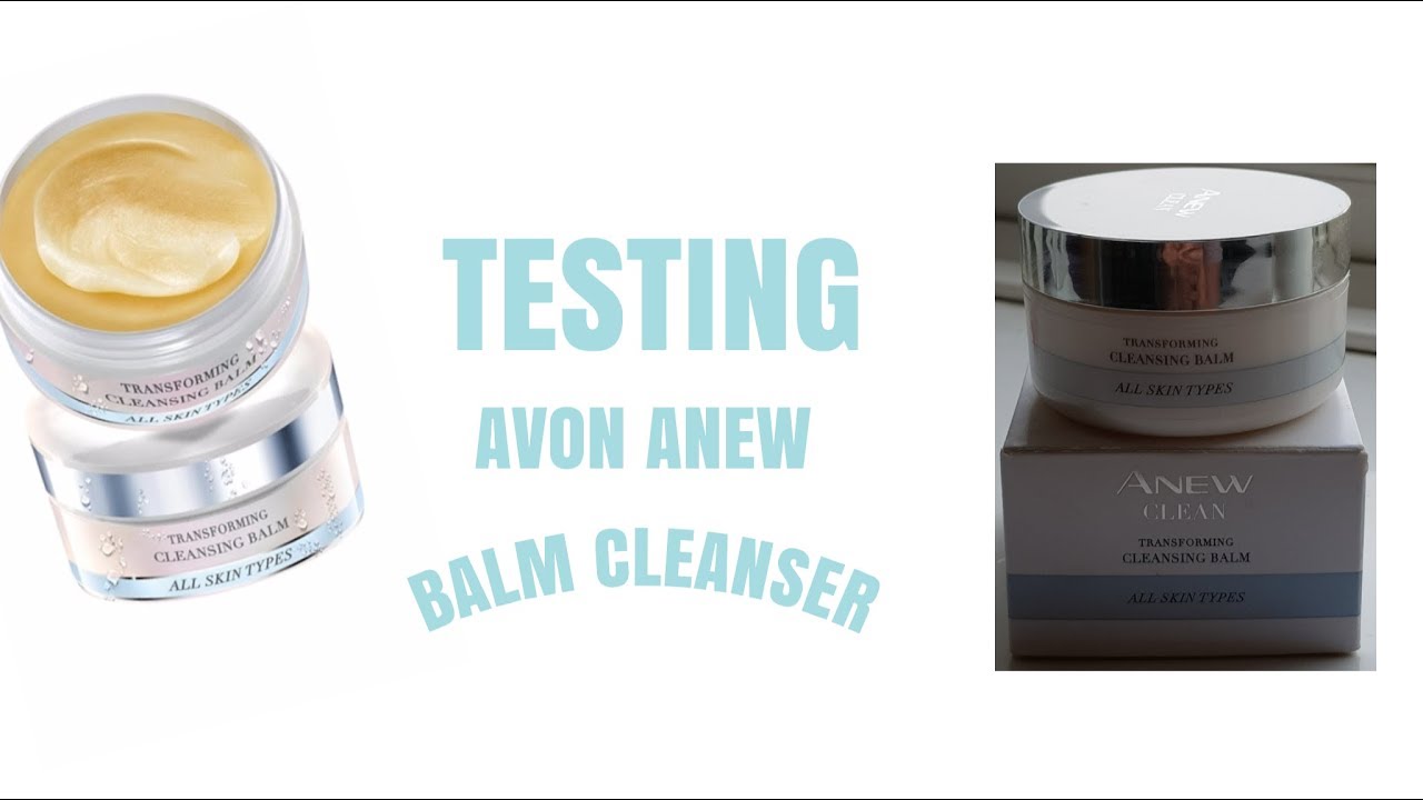 TESTING THE AVON ANEW BALM CLEANSER|WORTH IT??
