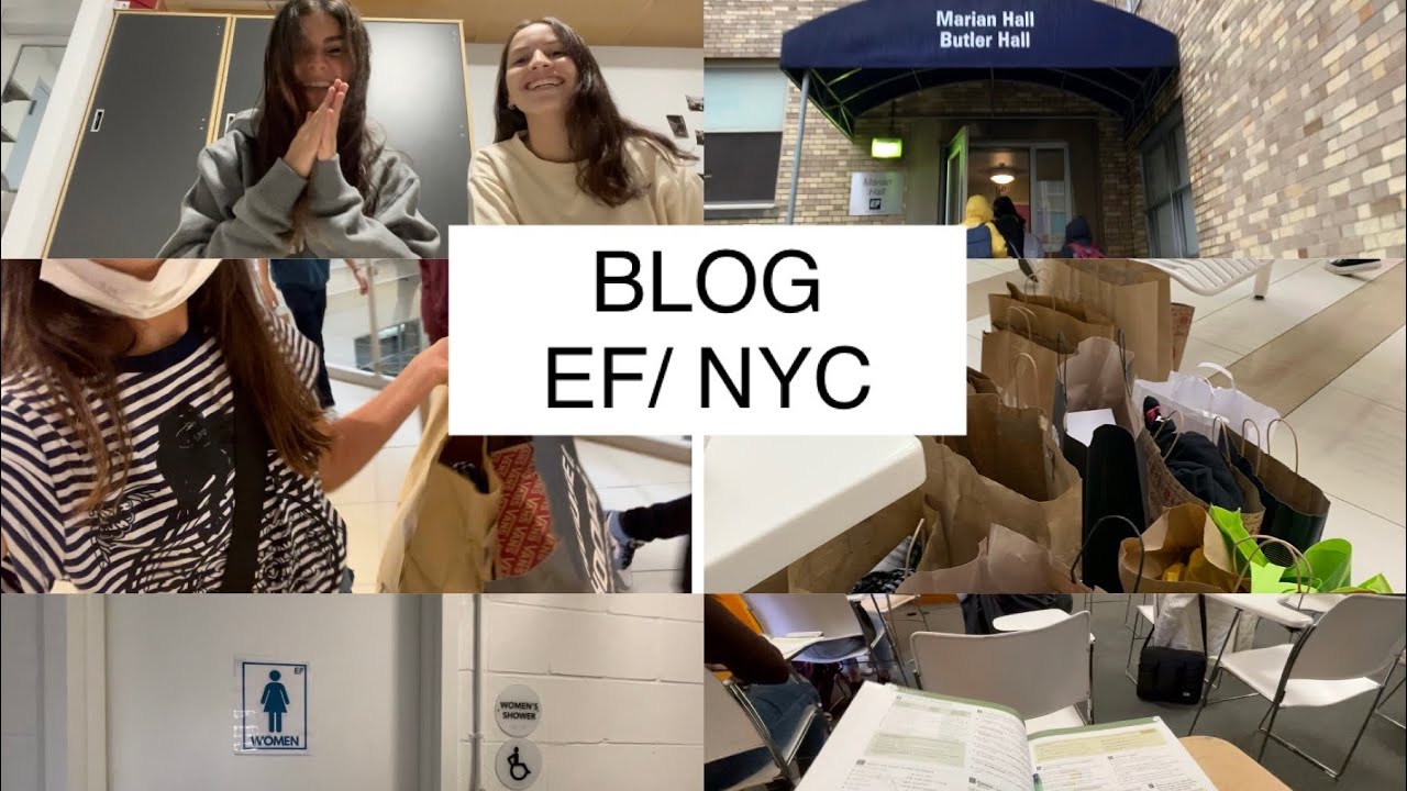 Mis roommates me echan del cuarto?? BLOG EF . Campus tour + shopping + haul + routine