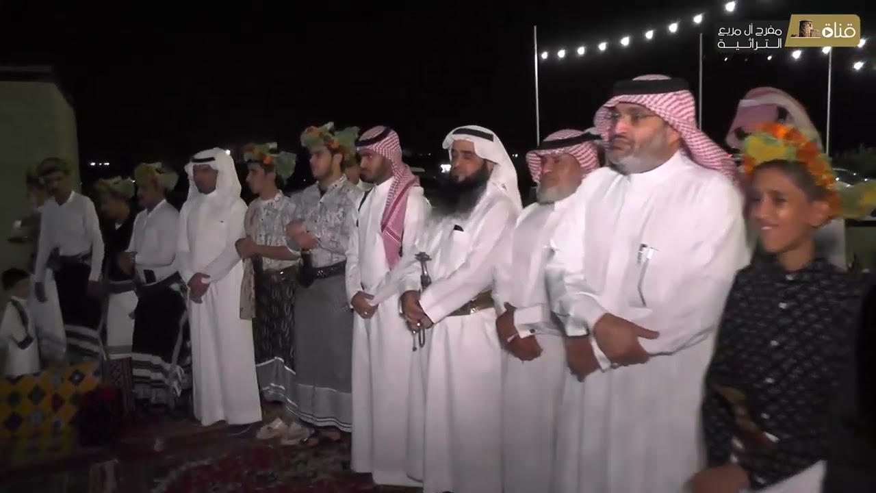 وفد بني ودعان في عرس احمد محمد قربان الجابري في قصر السموا بالحميرا 1444/12/18هـ