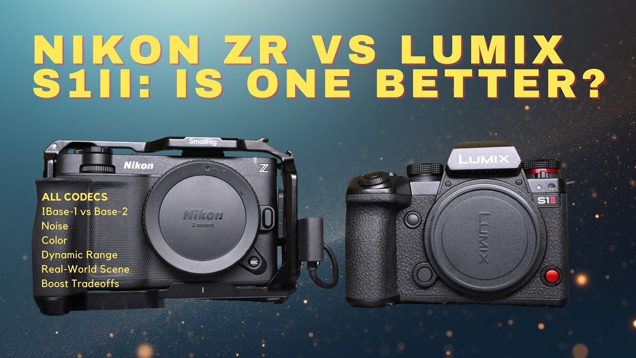 Nikon Zr против Lumix S1II: миф о динамическом диапазоне проверен