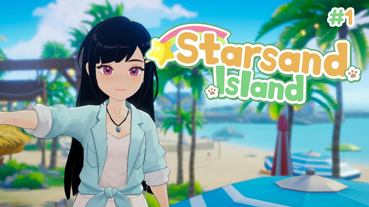 EP.1 | ⭐ On se lance dans notre nouvelle vie insulaire ! ⭐ STARSAND ISLAND [LIVE REPLAY]