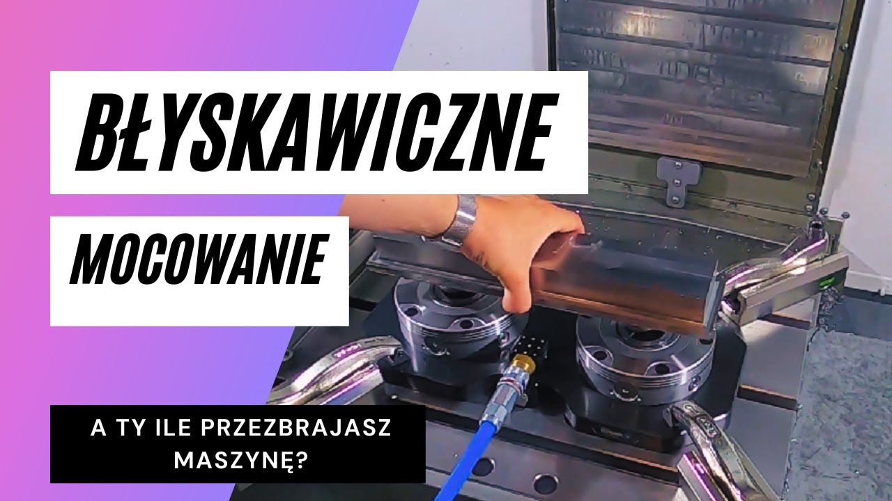 Poznaj system Zero Point Vero-S! Pneumatyczny system szybkiej wymiany [Operator CNC 2.0 #96] #cnc