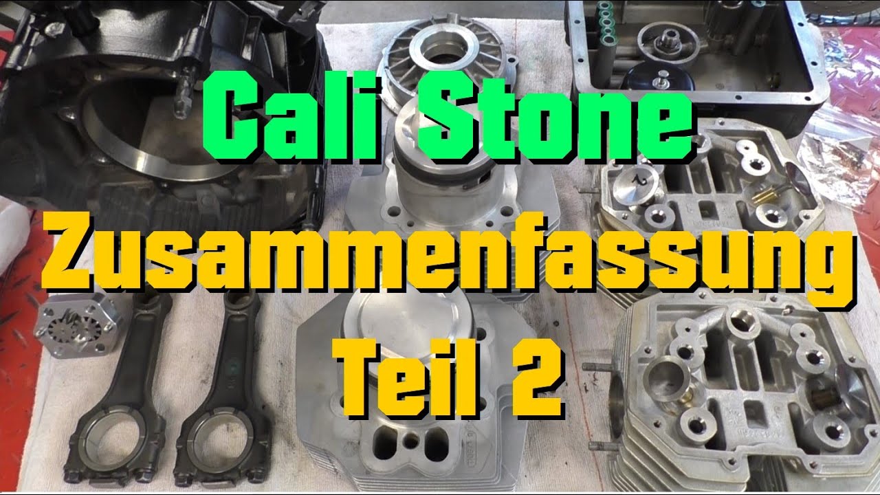 Projekt Cali Stone, Zusammenfassung Teil 2  |  Project Cali Stone, summary Part 2
