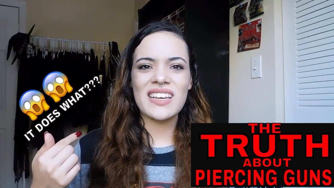 WHY PIERCING GUNS ARE BAD
