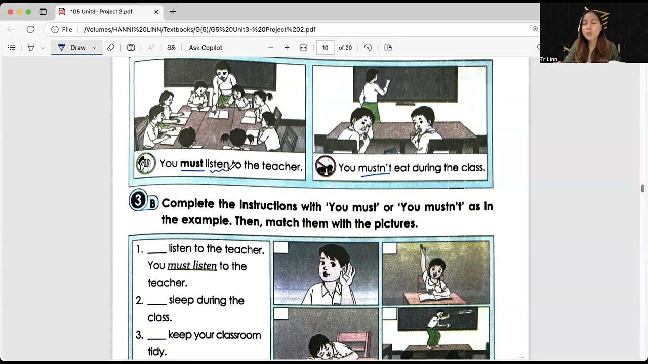 Grade(5) English Unit(4) Lesson(1) Part(1)
