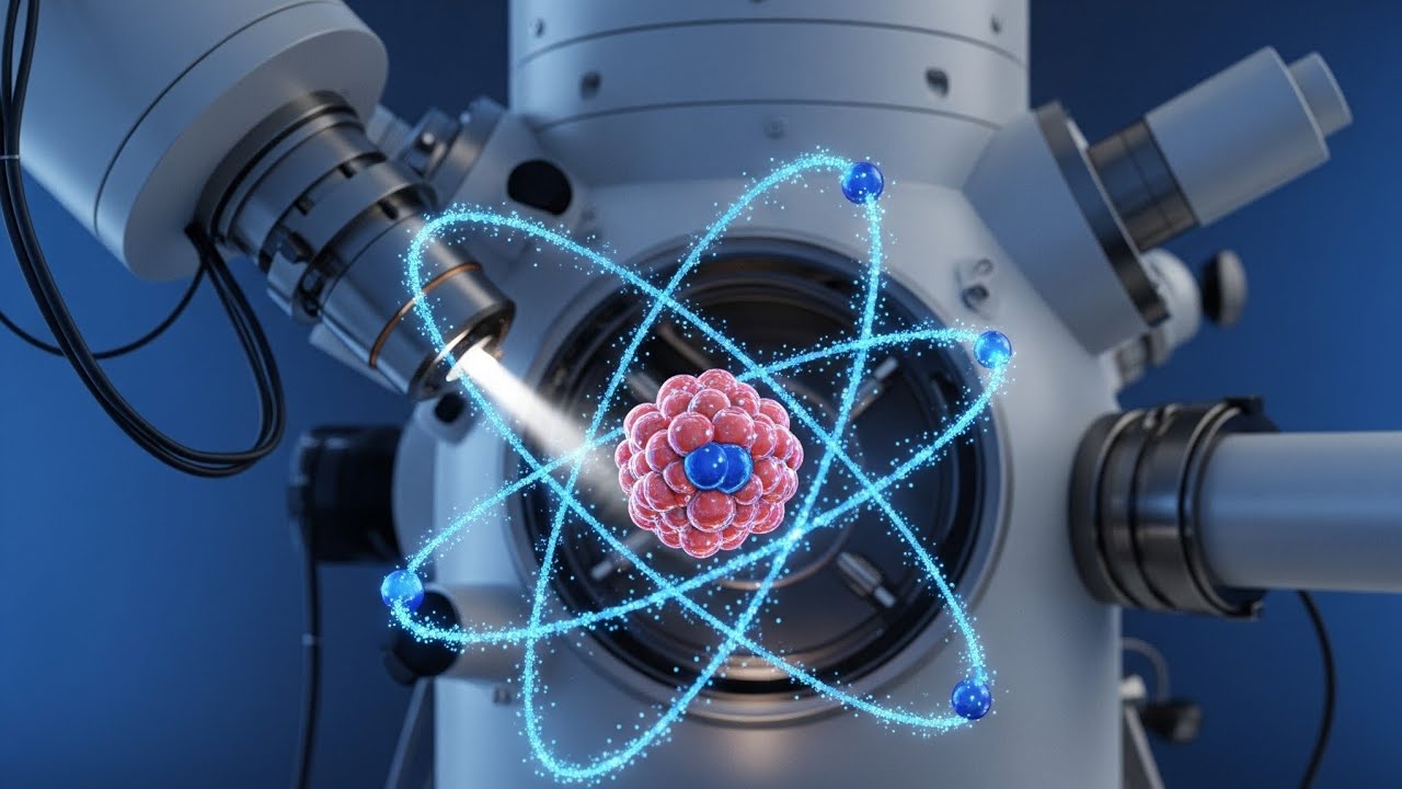 🎬 فك شفرة الذرة 🔍⚛️ | ما هي الإلكترونات والبروتونات والشحنات؟ 💡✨