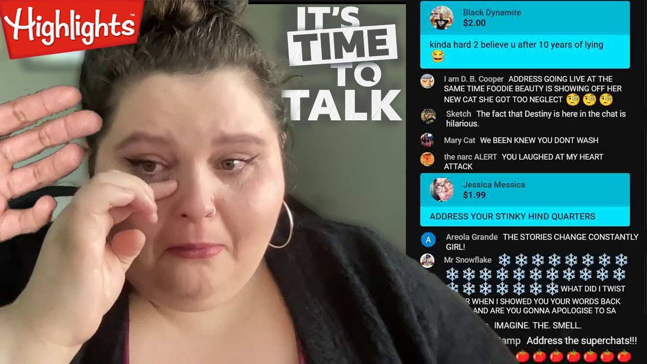 Amberlynn Reid Exposes Destiny in her lies & is she attracted to Peetez. Livestream highlights